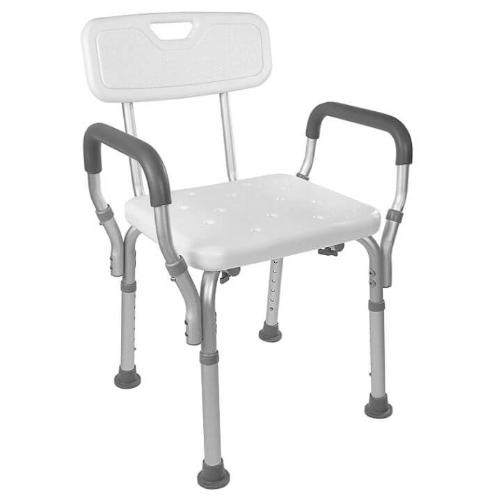Vaunn Medical Tool-Free Assembly Spa Bathtub Shower Lift Chair
