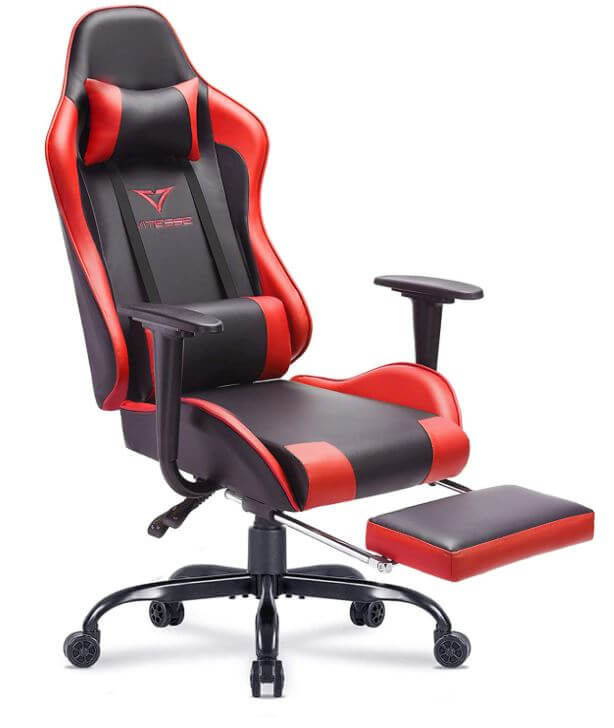 Vitesse Gaming Chair with Footrest
