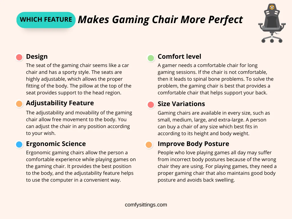 Which Makes Gaming Chair More Perfect