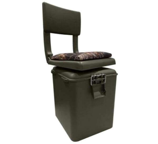 Wise Outdoors Seat with Insulated Cooler - Portable Fishing Chair