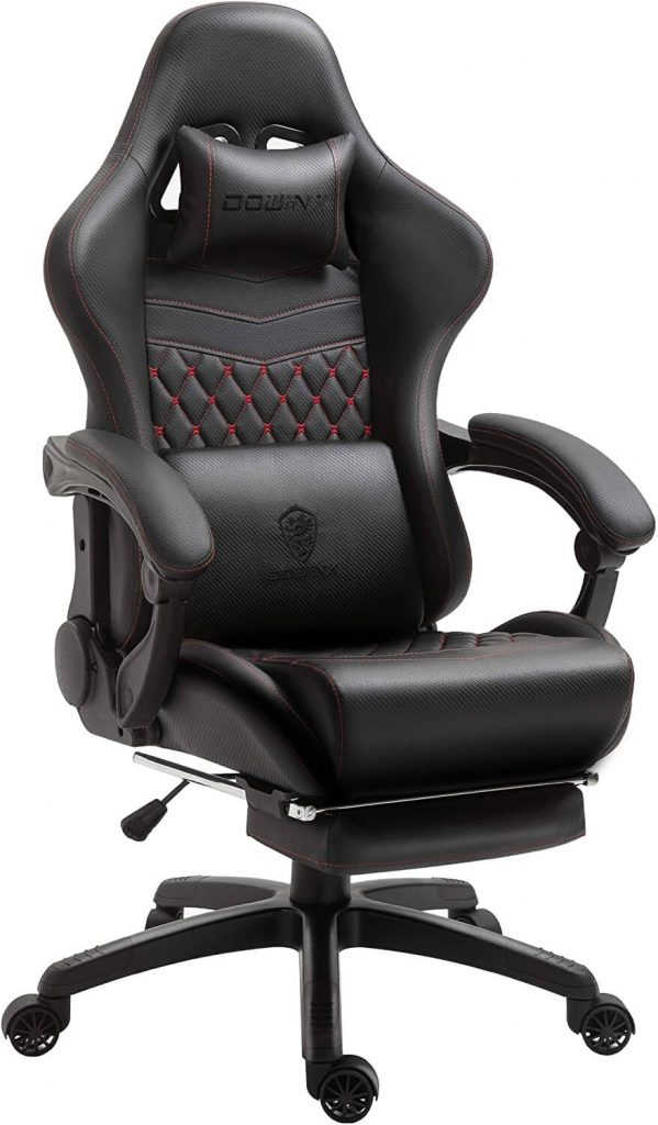 Dowinx Gaming Chair Office Chair PC Chair with Massage Lumbar Support