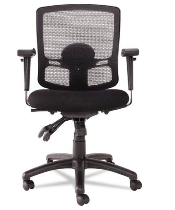 Alera Etros Series Petite Mid-Back Multifunction Mesh Chair