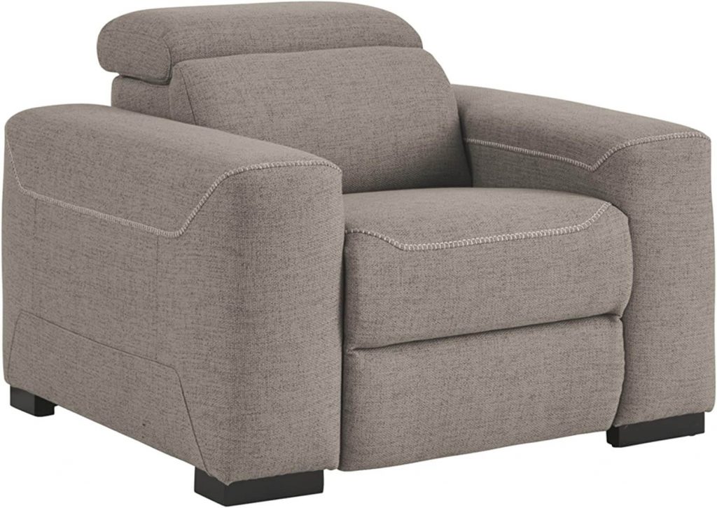 Mabton Contemporary Upholstered Power Recliner