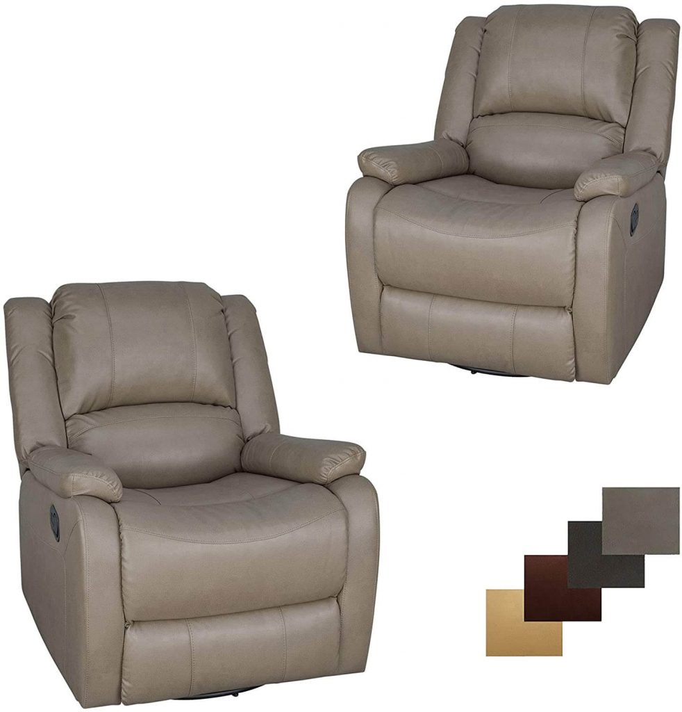 RecPro Charles Collection - Best Zero Clearance Recliner