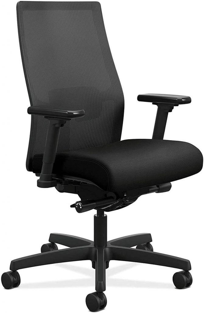 HON Ignition 2.0 Mid-Back Adjustable Lumbar Office Chair