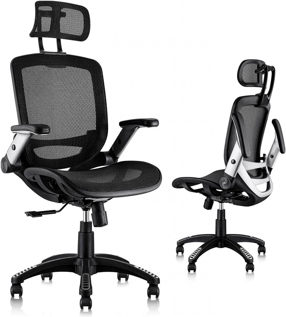 Gabrylly Ergonomic Mesh Office Chair - Best Comfy Office Chair