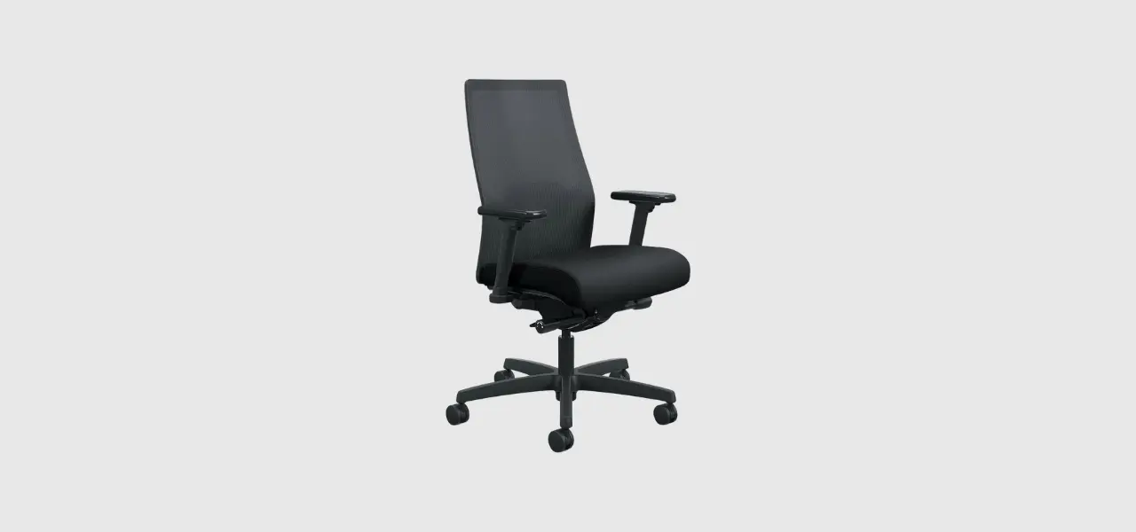 HON Ignition 2.0 Mid-Back Adjustable Lumbar Office Chair