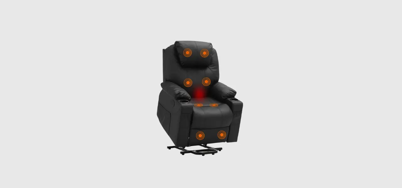 RELAXIXI Power Recliner Chair with Massage