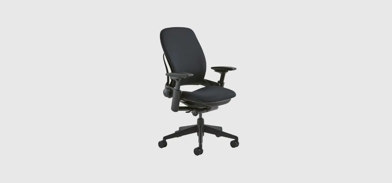 Steelcase Leap Chair Black Fabric