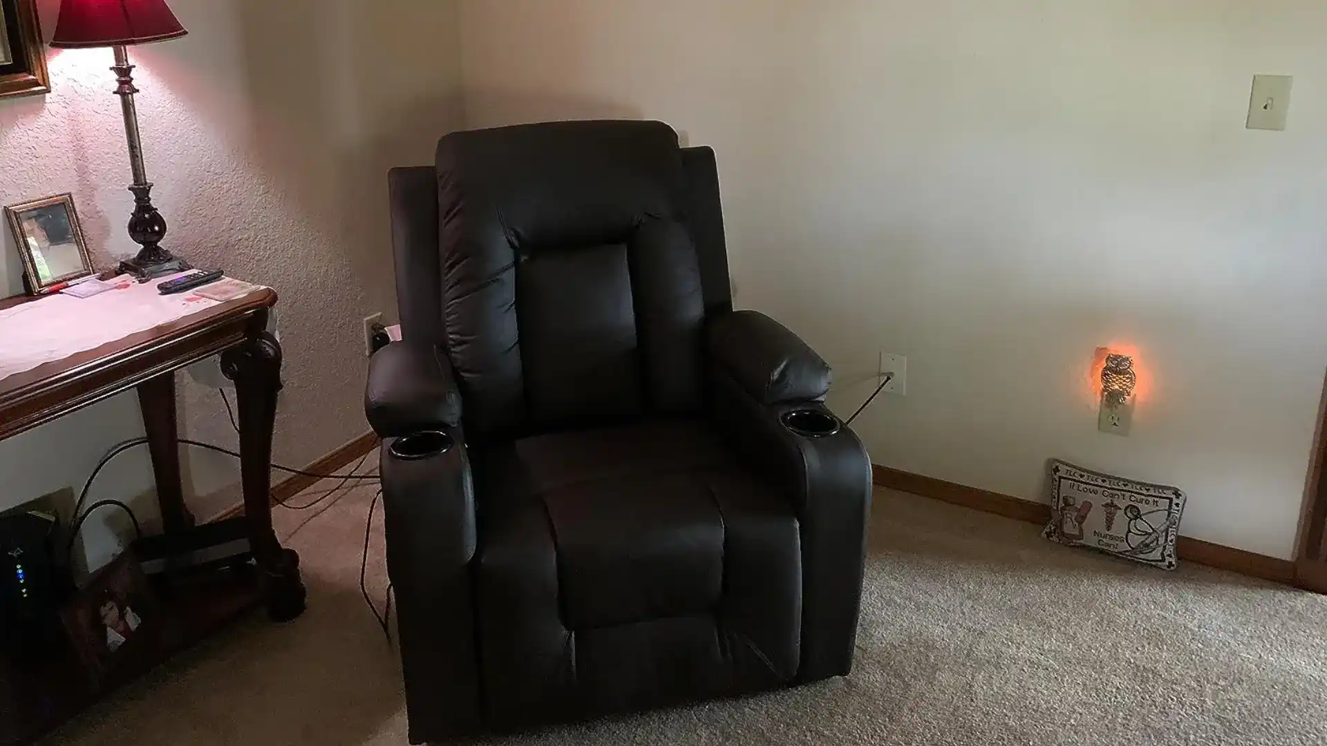Comhoma Leather Recliner Chair