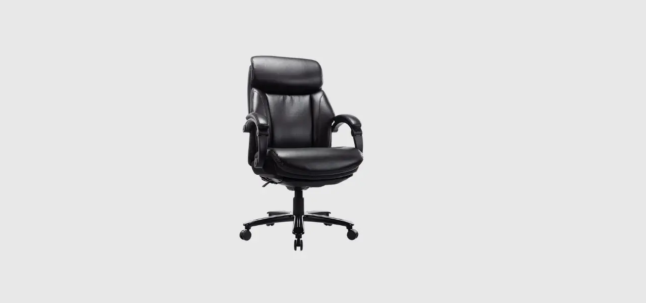 Bonded Leather Comfortable Office Chair