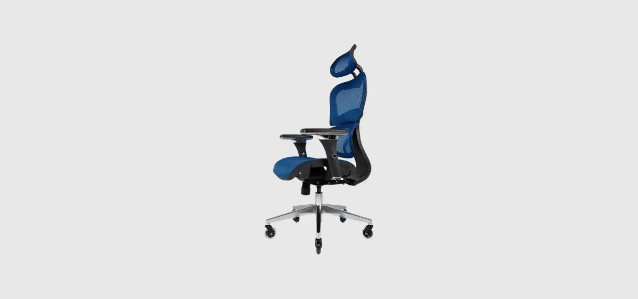 NOUHAUS Ergo3D Ergonomic Rolling Desk Office Chair 
