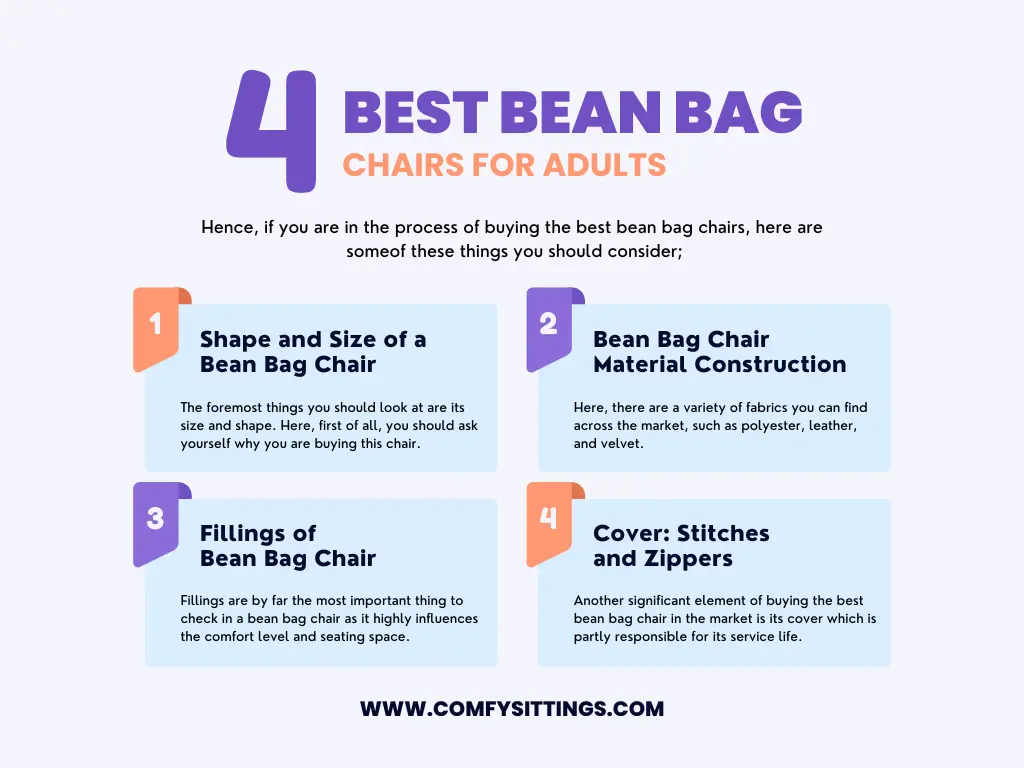 Things to Consider While Choosing Bean Bag Chair