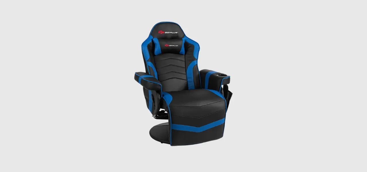 Goplus Racing Style Massage Gaming Chair
