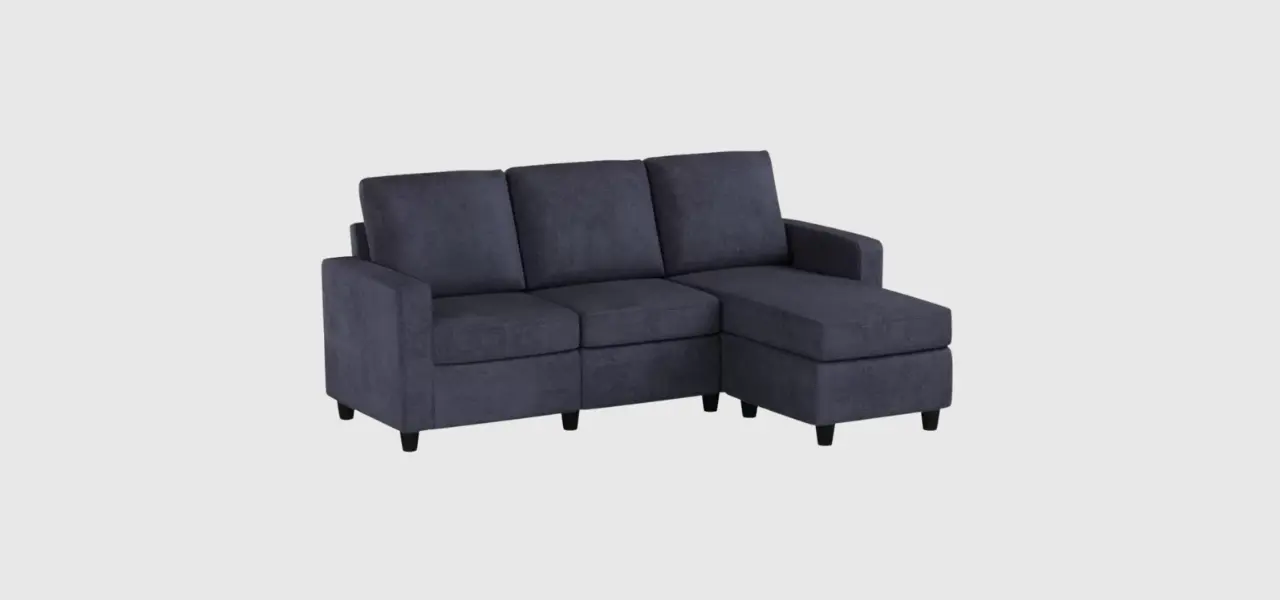 HONBAY Convertible Sectional Sofa Couch