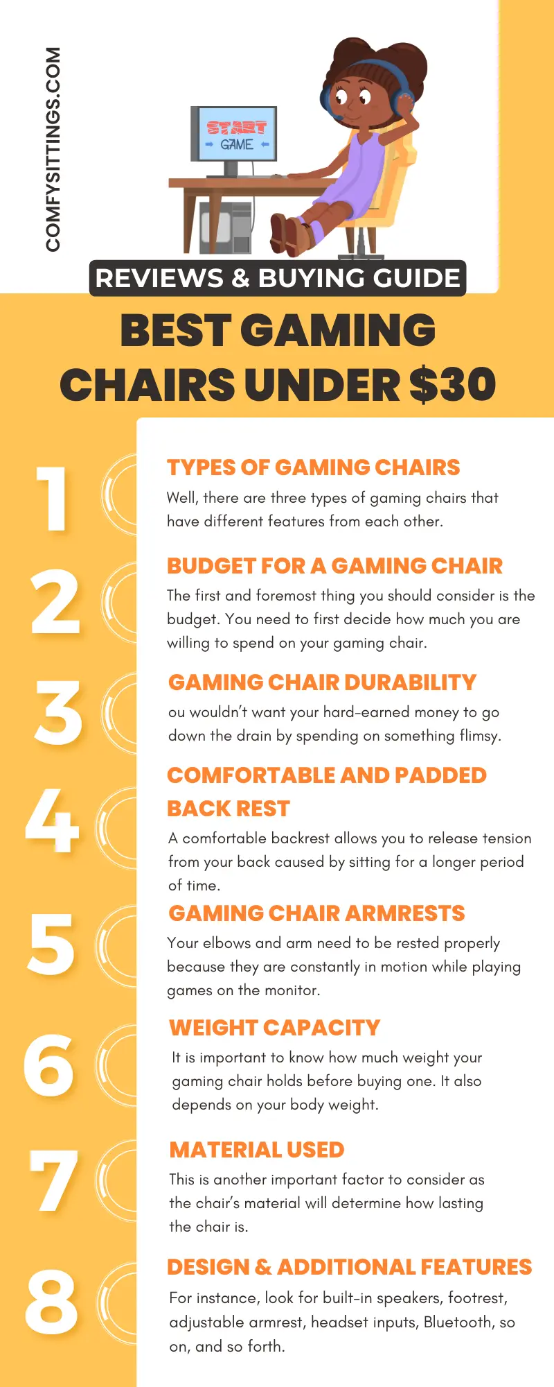 How To Pick The Best Gaming Chair Under $300