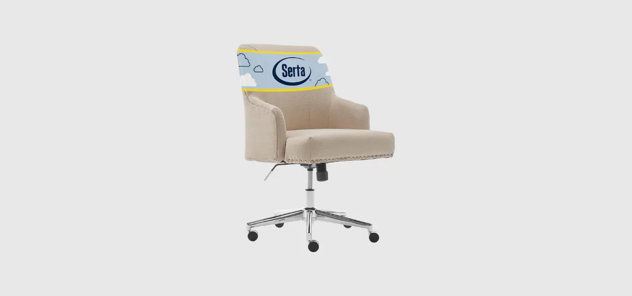 Serta Leighton Home Office Desk Accent Chair